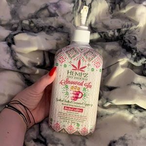 Hempz spiked salted caramel eggnog